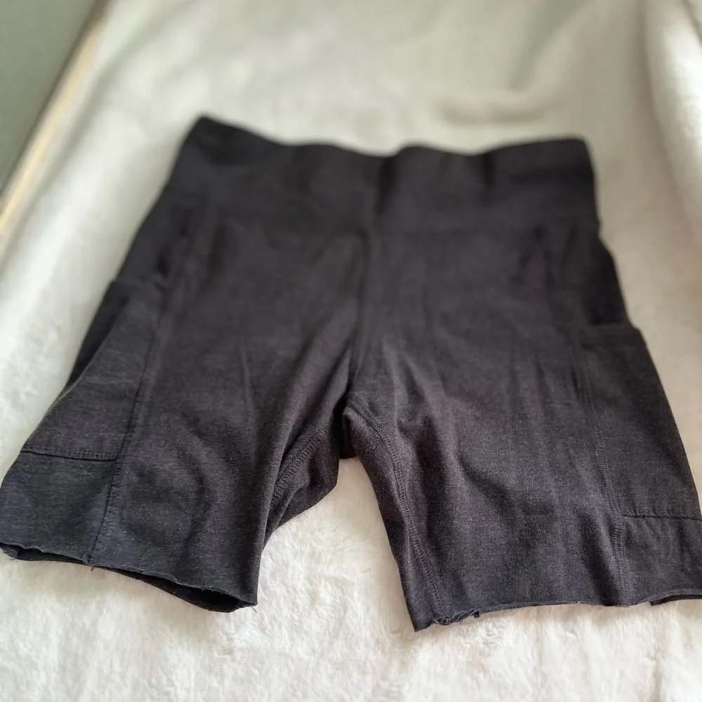 Society Women's Dark Gray Bike Shorts